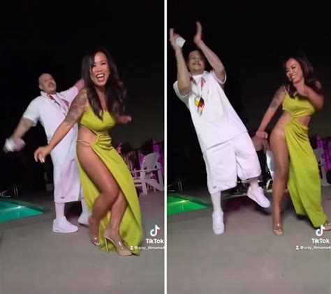 Tiktoker Slammed For Classless Dance With Married Star Half Naked