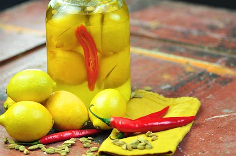 homemade preserved lemons