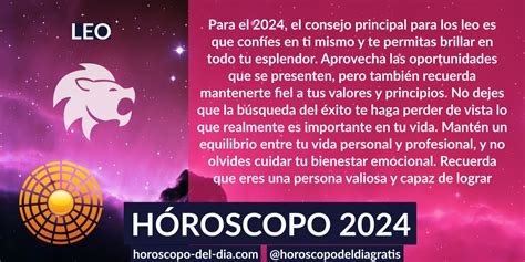 Horoscopo Leo 2024 Anual Ania Meridel