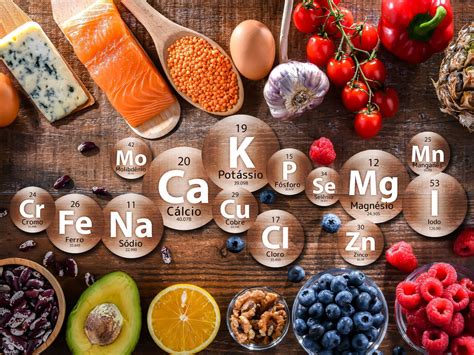 Os Minerais Essenciais Estão Amplamente Distribuídos Nos Alimentos
