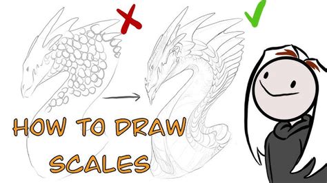 How To Draw Realistic Dragon Scales