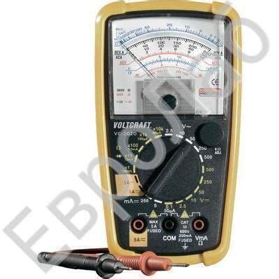 Аналоговые мультиметры. Купить аналоговый мультиметр Voltcraft со ...