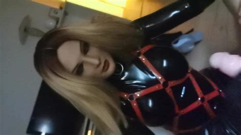 Svenja Sucks And Wanks Chubby Cock Shemale Blowjob Porn Xhamster