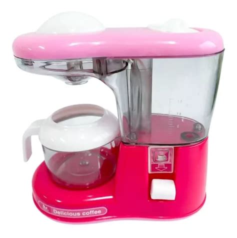 Brinquedo Cafeteira Sai Gua Luz Cozinha Infantil Menina