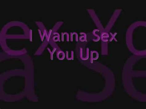Color Me Bad I Wanna Sex You Up Youtube Music