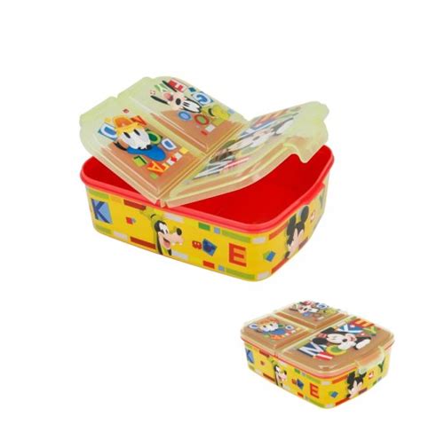 Lunch Box Portamerenda Multiscomparto Topolino Mickey Mouse 44220