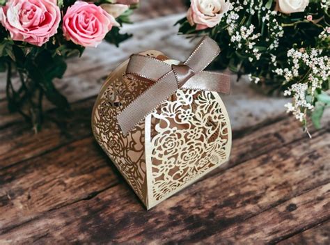 Caixinha Para Lembrancinha De Casamento Nude Unidades Elo