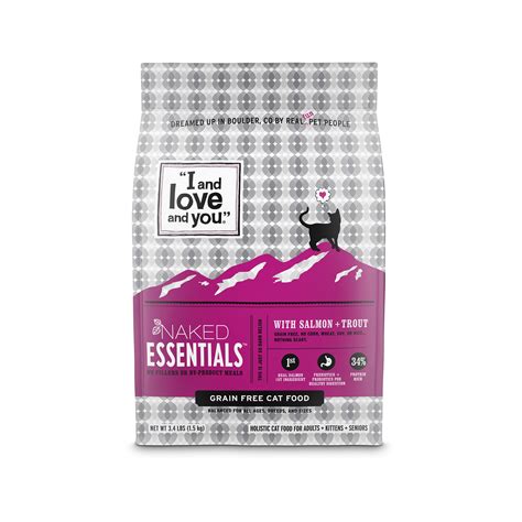I And Love And You Naked Essentials Trout And Salmon Flavor Dry Cat Food Lb Bag Walmart