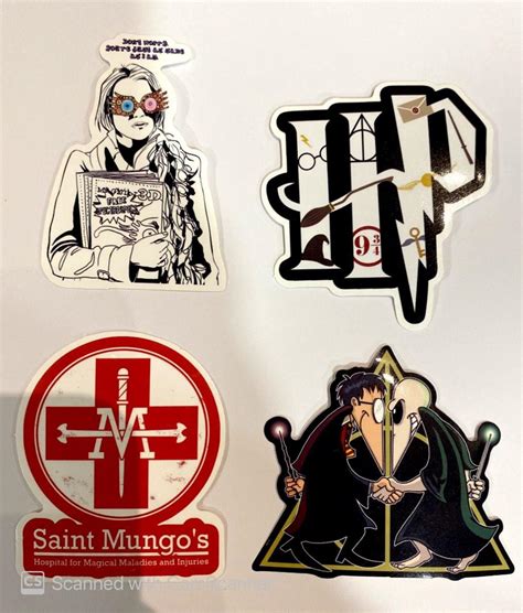 Harry Potter Laptop Stickers (Stickers/Collection/Harry Potter), Hobbies & Toys, Stationery ...