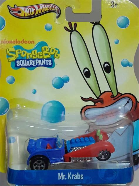 Hot Wheels SpongeBob Squarepants Bob Esponja Mr Krabs Universo Hot Wheels