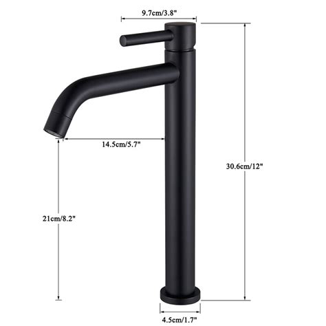 Poiqihy Fekete N Lk Li Mosd Mosogat Csaptelep F Rd Szobai Mosd Csaptelep V Z Hot Hidegvizes