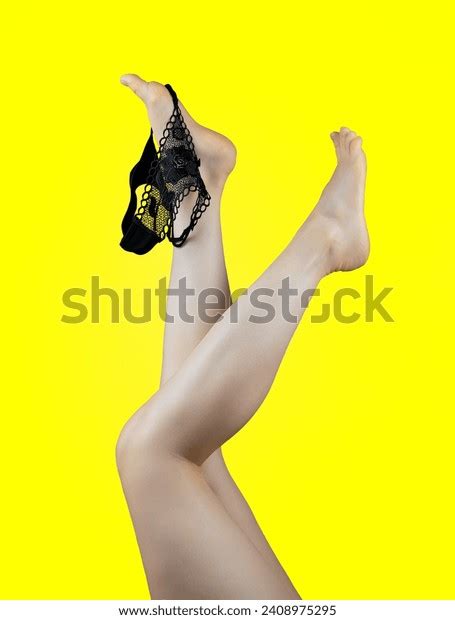 Sexy Legs Feet Black Lingerie On Stock Photo Shutterstock