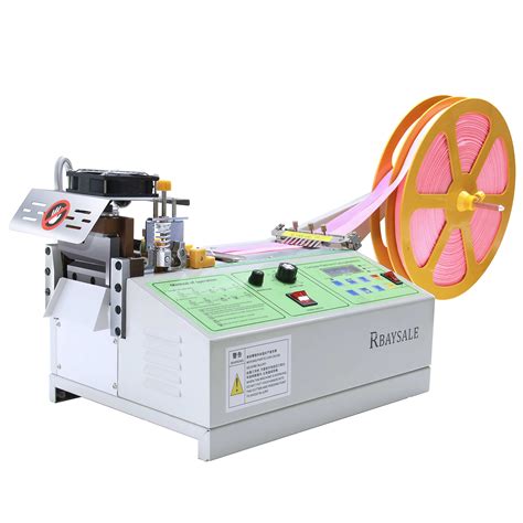 Webbing Cutter Automatic Hot And Cold Braided Tape Cutting Machine For Ribbon Elastic Band