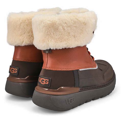 Ugg Mens City Butte Waterproof Boot Black