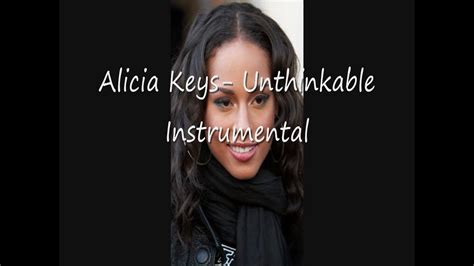 Alicia Keys - Unthinkable Instrumental [WITH DL AND LYRICS!] - YouTube