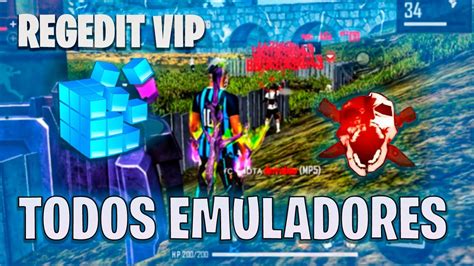 A MELHOR REGEDIT VIP GRATIS ATUALIZADA FUNCIONA EM TODOS OS EMULADORES