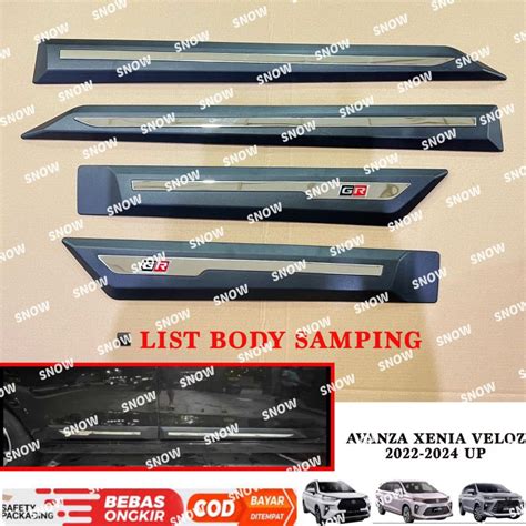 Jual List Body Samping Mobil Avanza Xenia Veloz Rush Terios Zenix