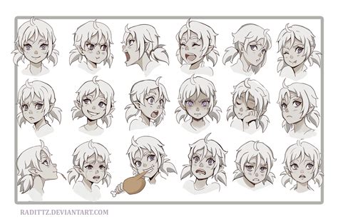 Face Expression Practice By Radittz On Deviantart