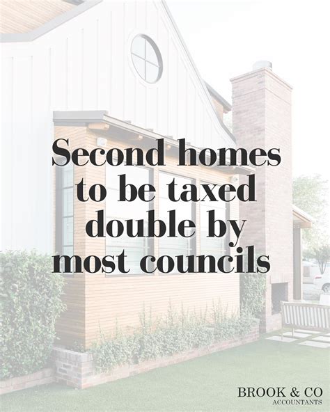 Brook and Co Accountants - Upcoming Council Tax Changes for Second