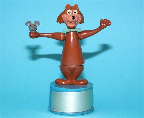Hanna Barbera Push Button Puppet Mr Jinks 1960s Kohner Boonsart Shop