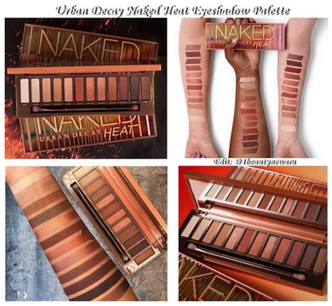 Новая палетка теней для век Urban Decay Naked Heat Eyeshadow Palette 2017 уже в продаже