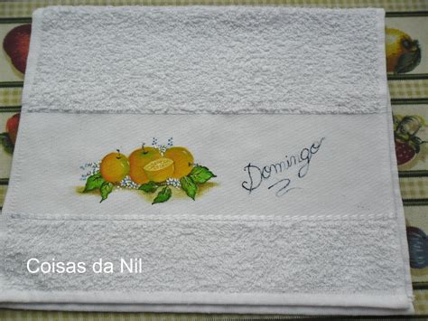 Coisas Da Nil Pintura Em Tecido Semaninha De Frutas