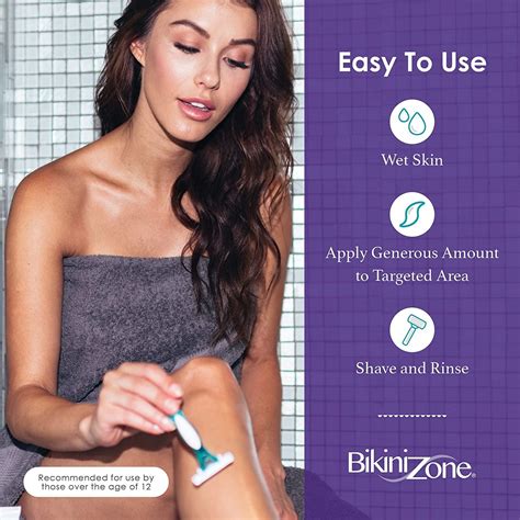 Bikini Zone Anti Bumps Shave Gel Dermatologist Recommended For A