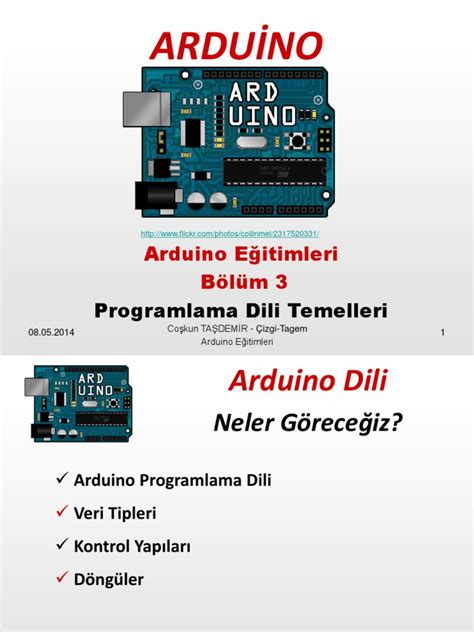 Pdf Arduino E Itimleri Arduino Programlama Dili Pdfslide Net