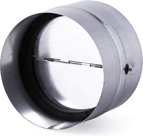 Steinberg Galvanized Back Draft Damper With Rubber Seal In