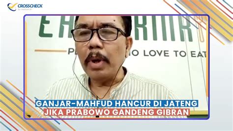 Ganjar Mahfud Hancur Di Jateng Jika Prabowo Gandeng Gibran Youtube