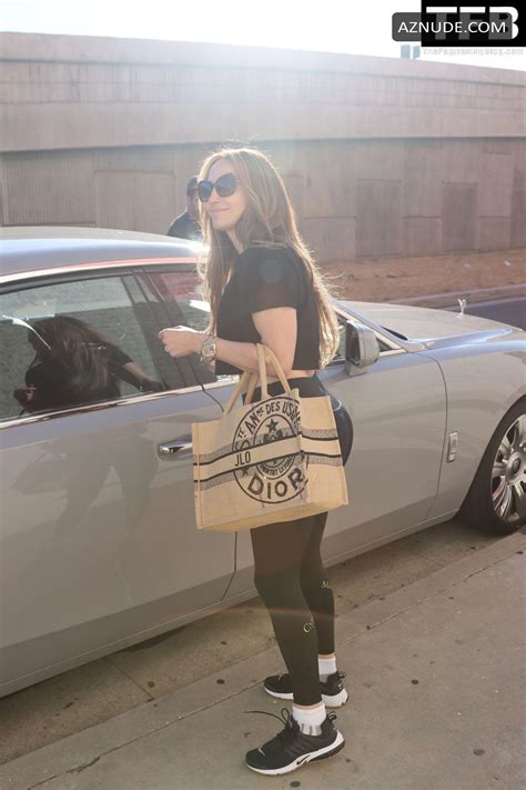 Jennifer Lopez Sexy Seen Flaunting Her Hot Curves Outside The Studio In Los Angeles Aznude