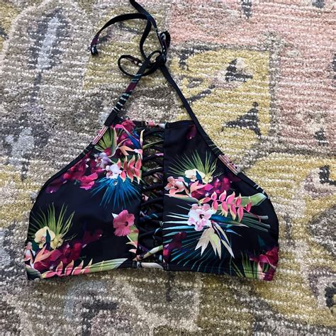 Live Love Dream Bikini Top All Straps Are Depop