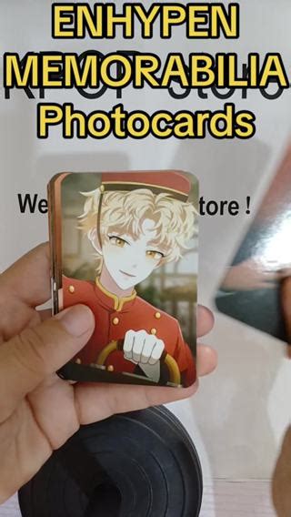 Pcs En Id Photo Dicon Photocards Memorabilia Dimensionanswer Music