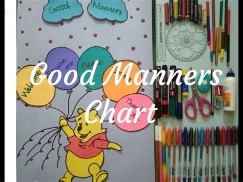 Good Manners||Good Manners Chart||Good Manners Chart Ideas, 41% OFF