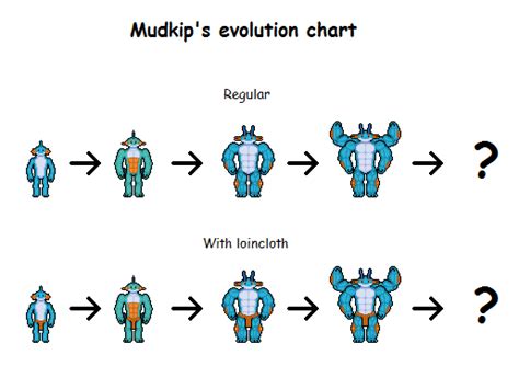 Mudkips Evolution Chart By Effra Bulbizarre On Deviantart