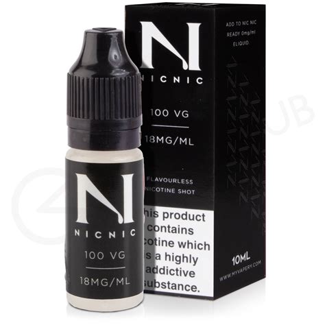 Nic Nic Vg Nicotine Shot By Nic Nic