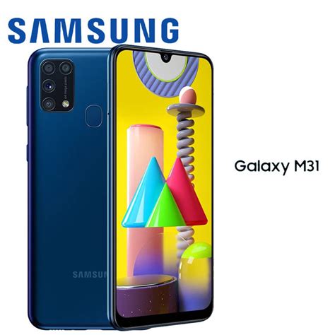 Celular Samsung Galaxy M31 6GB/128GB - Dual Sim - Azul