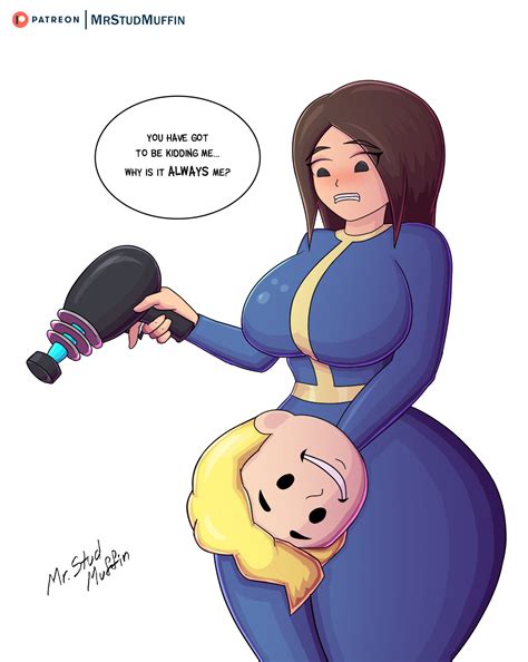 Thicc Mii Gunner Vault Boy Edition By MrStudMuffin Hentai Foundry
