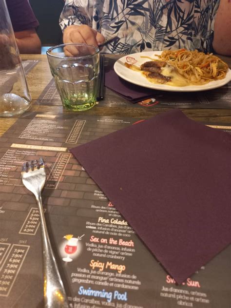 Menu at Chalet du steak restaurant, Orléans