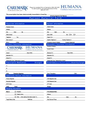 Humana Prior Authorization Form Fill And Sign Printable Template Online