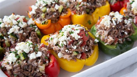 Greek Stuffed Pepper Recipe