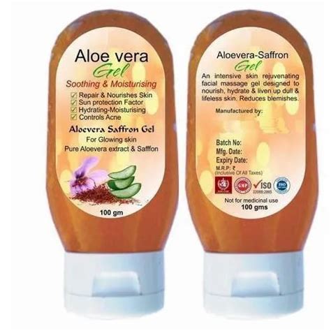 Sovam Natural Aloe Vera Herbal Gel Type Of Packaging Tube Pack Size