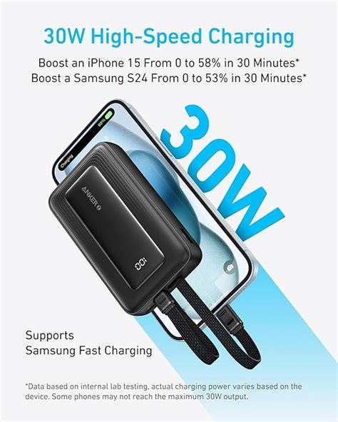 Anker Zolo Power Bank Mah W Max Fast Portable Charger With Built