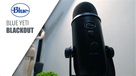 Blue Yeti Blackout Edition Usb Microphone Unboxing Sound Tests Youtube