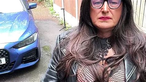 Sexy Crossdresser Kellycd Peeing In Black Lace Catsuit And Stripper Heels Shemale Porn