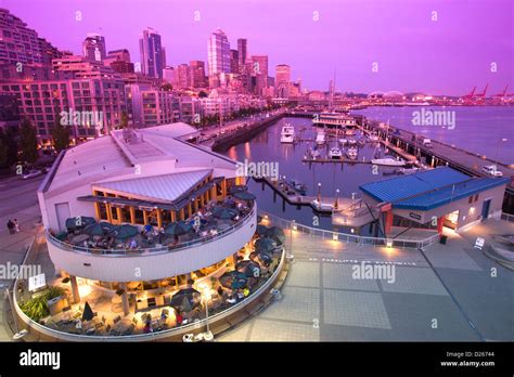 Outdoor Restaurant Pier 66 Bell Street Marina Elliot Bay Downtown