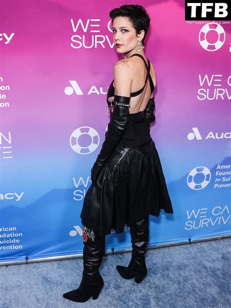 Halsey Shows Off Her Sexy Tits At Audacys 9th Annual We Can Survive Concert In LA 7 Photos