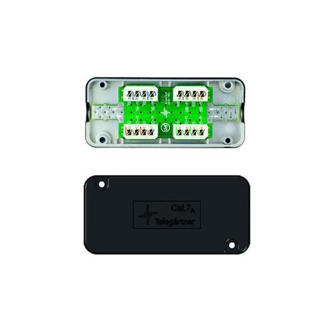 Telegärtner Verbindungsmodul Kat 7A tief für 8 x 8 Kabel 100023273