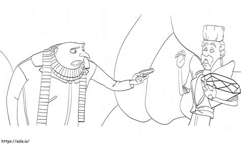 Despicable Me Coloring Pages Gru [2025]