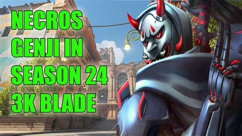 Necros Insane Genji Flick Potg Top Genji Gameplay Overwatch